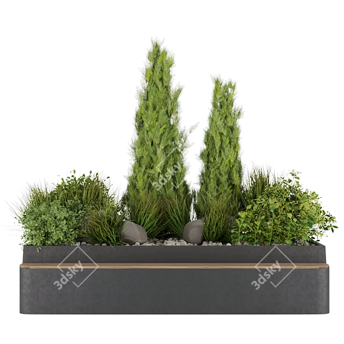 Pine Leaf Indoor Plant - Collection Volume 284 3D model image 2