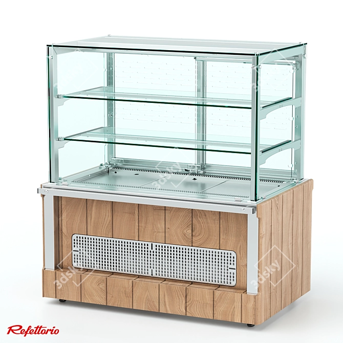 Refettorio RC3 Capital - Premium Refrigerated Confectionery Showcase 3D model image 1