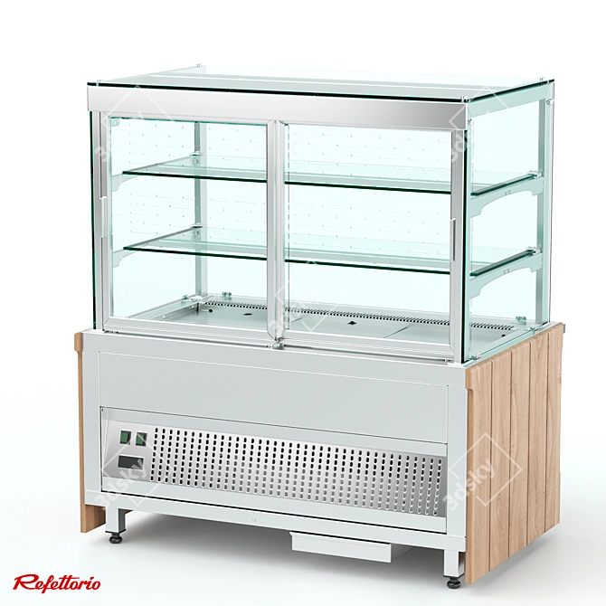 Refettorio RC3 Capital - Premium Refrigerated Confectionery Showcase 3D model image 2