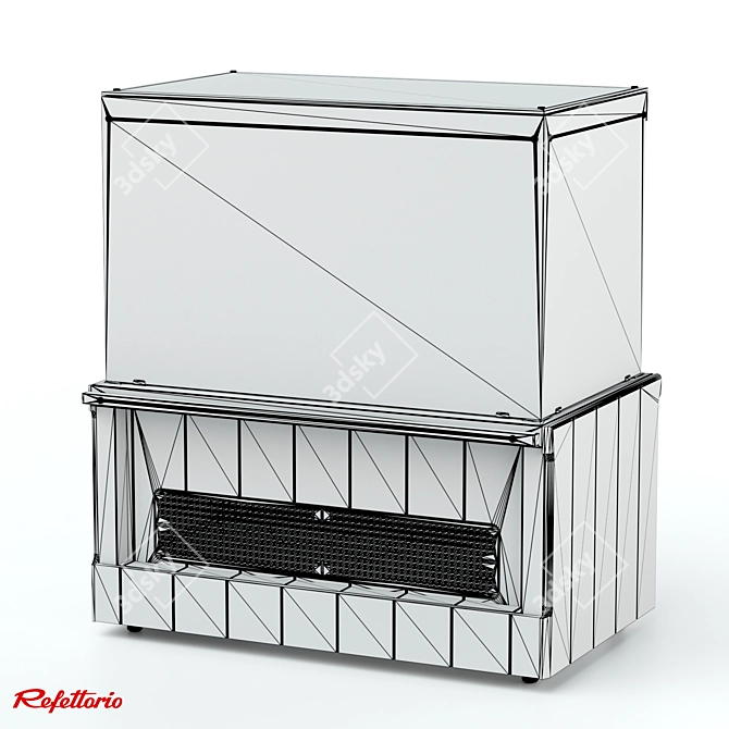 Refettorio RC3 Capital - Premium Refrigerated Confectionery Showcase 3D model image 4