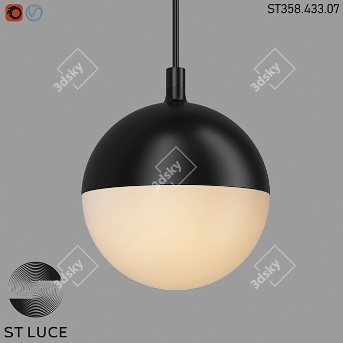 Modern Magnetic Track Light ST358 3D model image 2