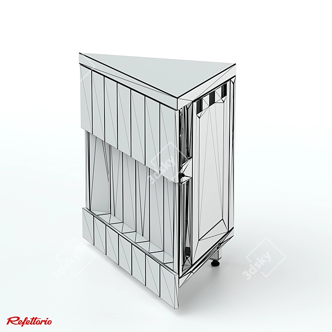 Neutral Corner External Counter - RU1xA Capital 3D model image 3