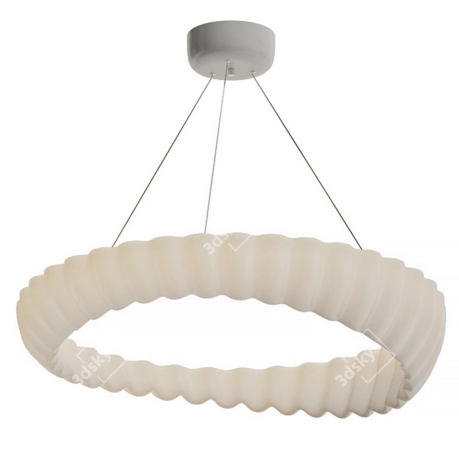 Elegant ODDLY C Lampatron Chandelier 3D model image 1