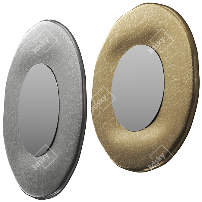 Siddharta Lambert Mirror: Elegant Design, Multiple Colors 3D model image 1