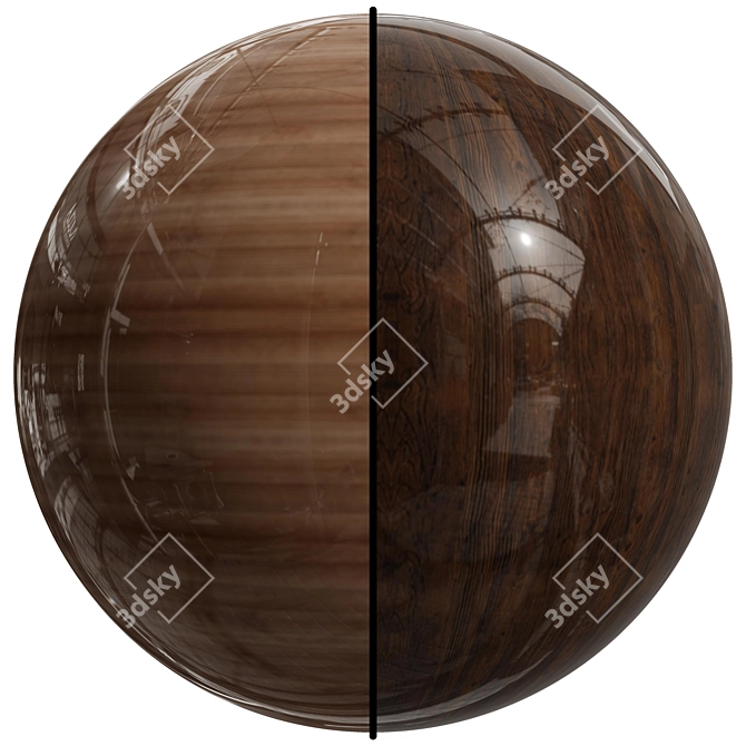 Sleek Woodgrain | 4K Texture | Seamless 3D model image 1