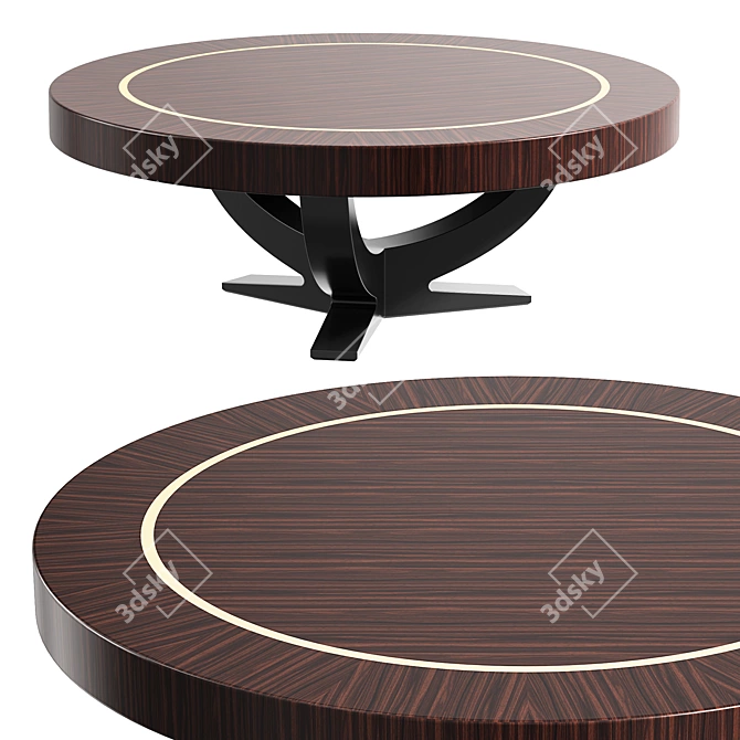 EICHHOLTZ UMBERTO Coffee Table: Sleek and Elegant 3D model image 1