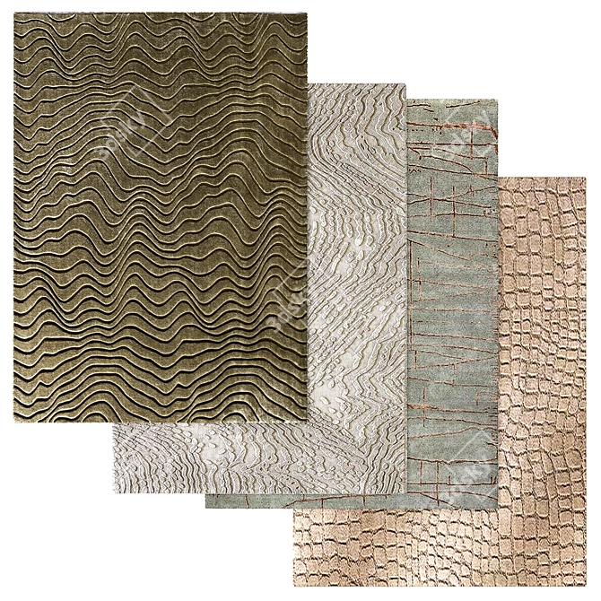 Contemporary Rugs for Modern Spaces 3D model image 1