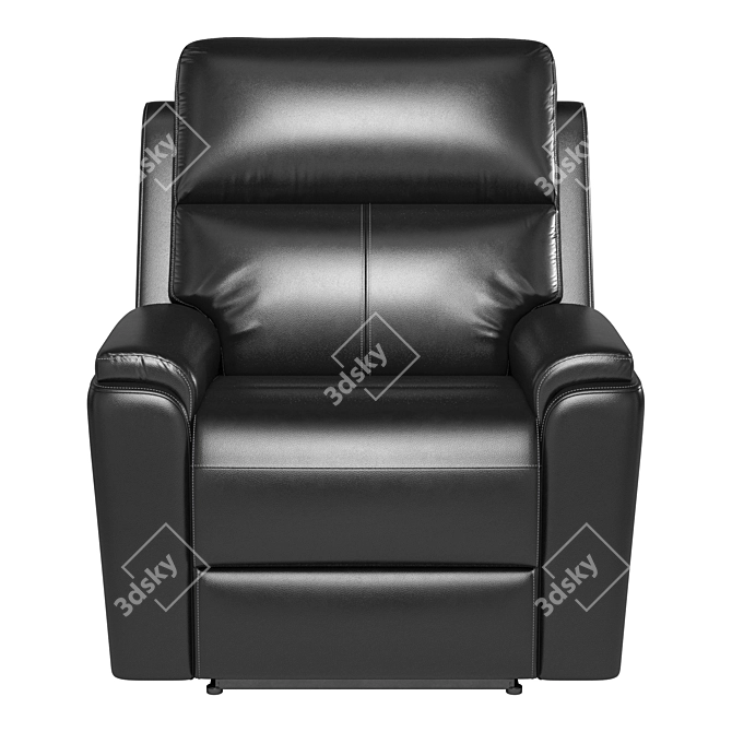 Luxury Leather Recliner: Lavigne 3D model image 6