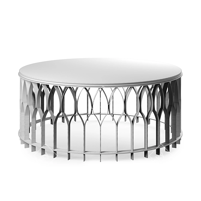 Mecca II Coffee Table | Stylish Centerpiece 3D model image 2