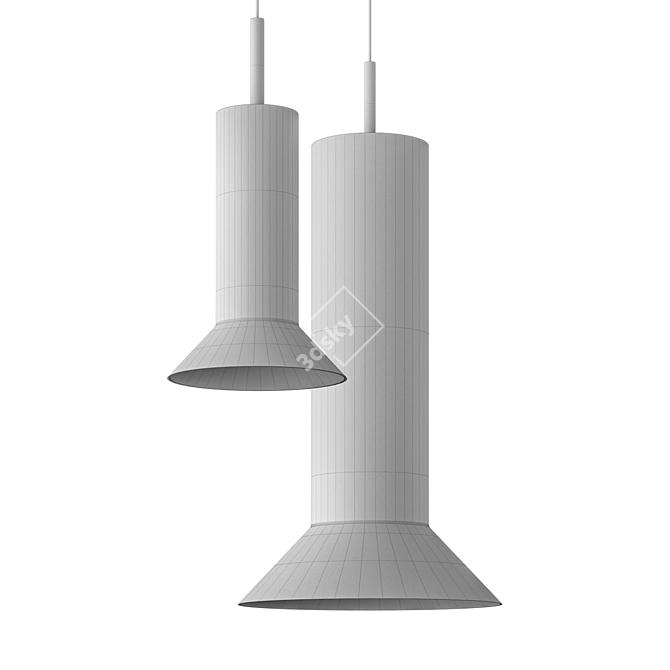Dymar Set | Modern Hanging Lamp 3D model image 3