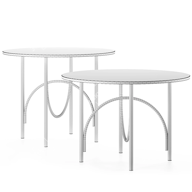 MEELK | Oito Table 3D model image 2