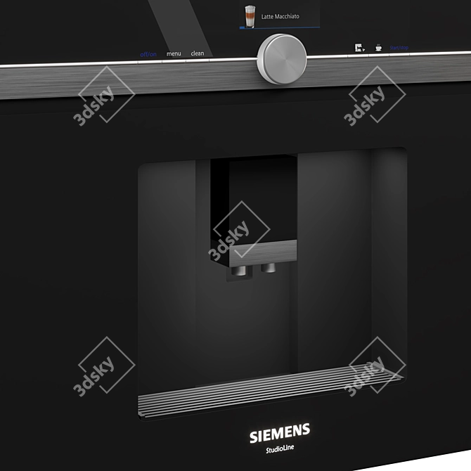 Siemens iQ700 Coffee Machine 3D model image 2