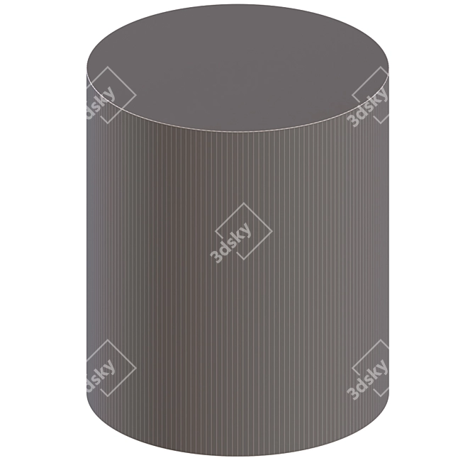 Iridescent End Table 3D model image 3