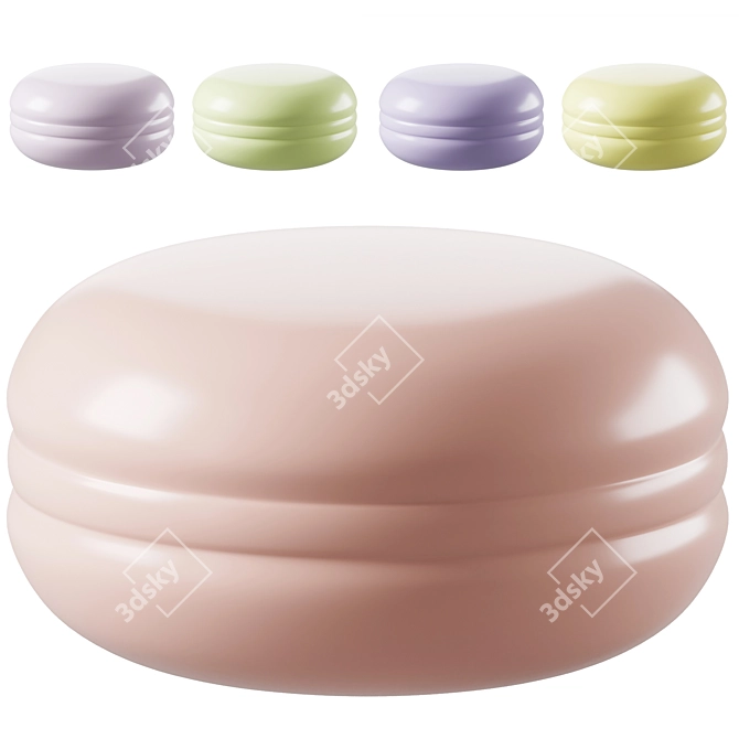 Infantile Comfort: Macaron Baby Seat 3D model image 1