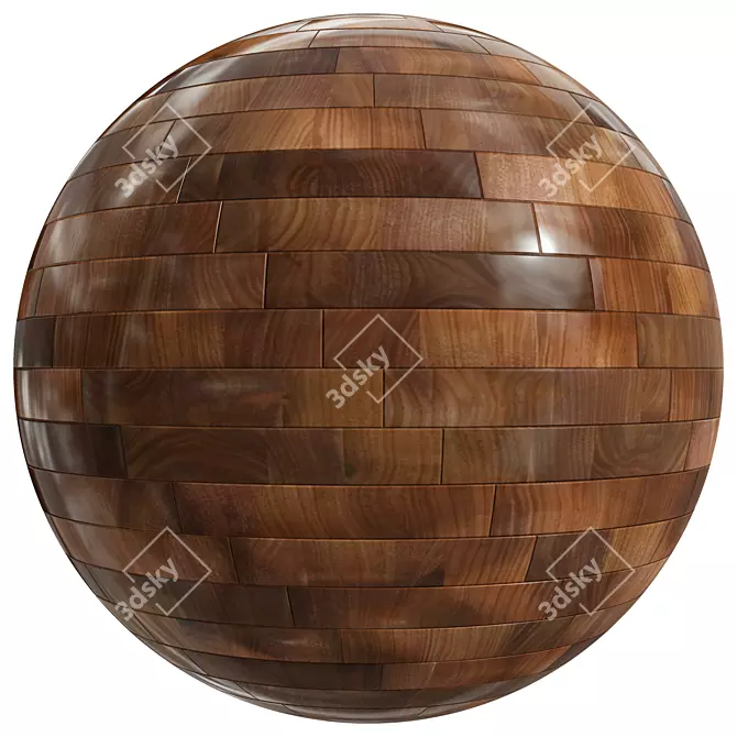 Seamless Wood Parquet | 4k Texture 3D model image 3