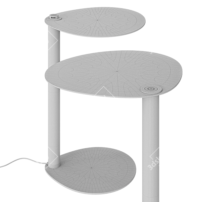 Title: Plug & Play Table: Easy Boy Smart 3D model image 4