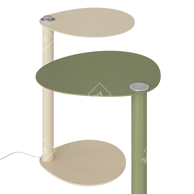 Title: Plug & Play Table: Easy Boy Smart 3D model image 5