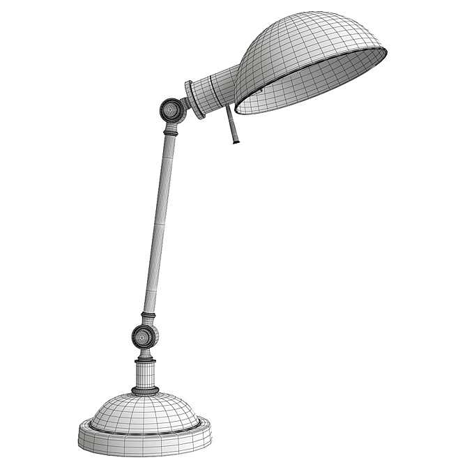 Modern Hudson Valley Girard Table Lamp 3D model image 2