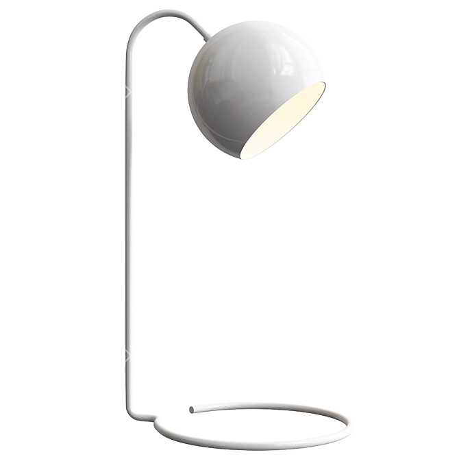 Sleek Salem Desk Lamp 3D model image 1