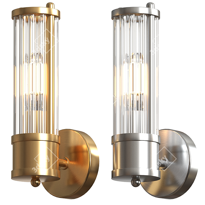  Elegant Wall Sconce for Modern Interiors 3D model image 4