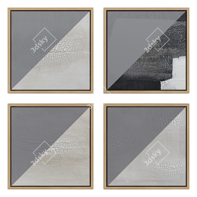 Modern Frame Set_02: 3D Models & Files 3D model image 3