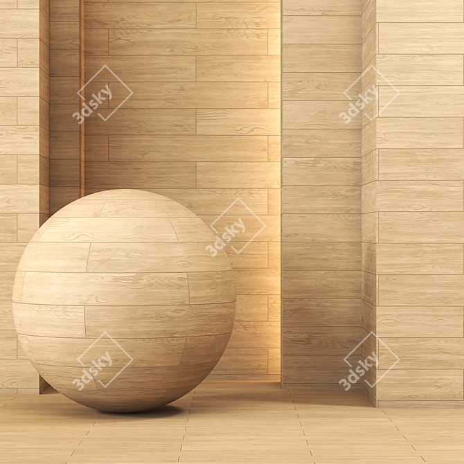 Parquet Texture Collection - 4k Seamless Tiles 3D model image 1