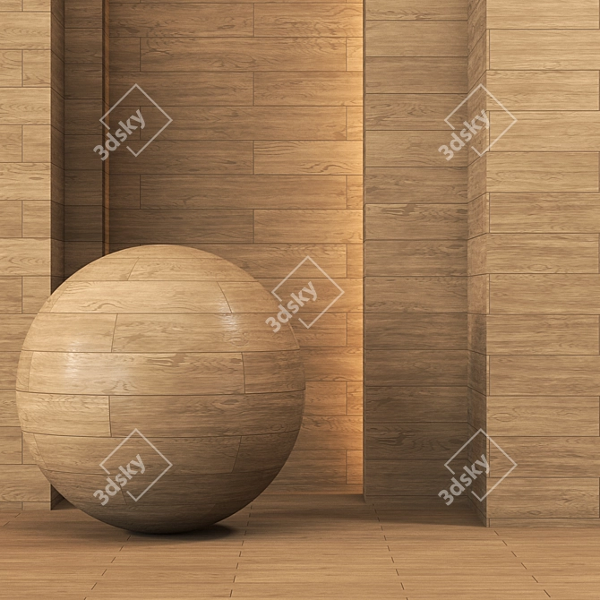 Parquet Texture Collection - 4k Seamless Tiles 3D model image 3