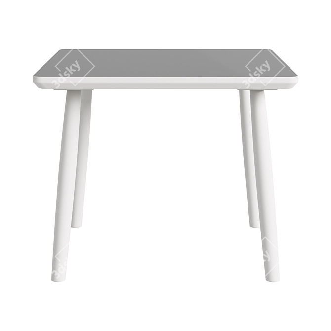 Narvik Kids 80x80cm Square Table 3D model image 1