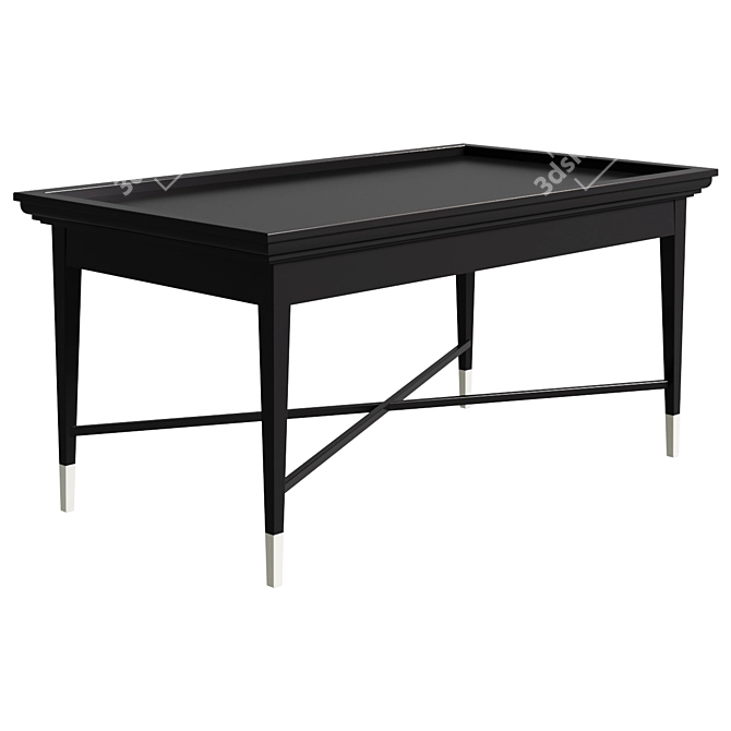 Elegant Stafford Coffee Table 3D model image 1