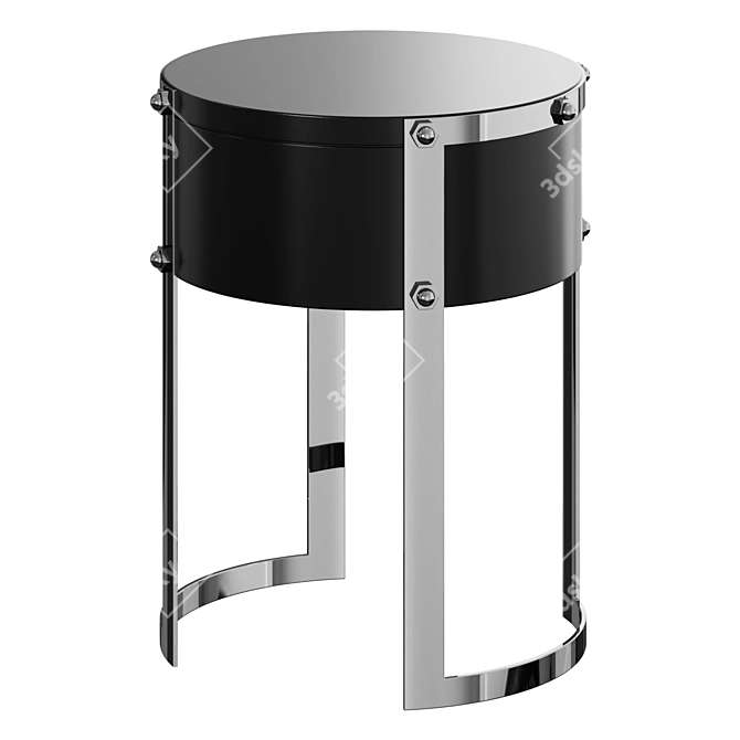 Elegant Eichholtz Coco Side Table 3D model image 1