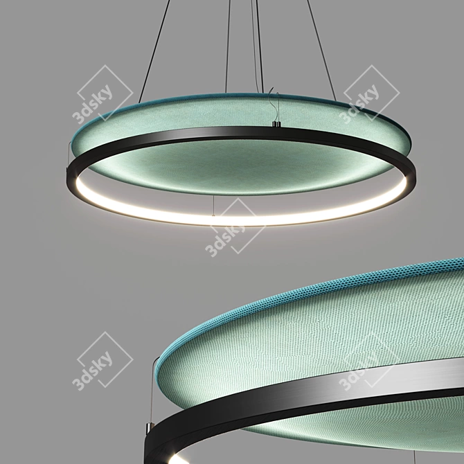 Circus S1500 Pendant: Sleek and Stylish 3D model image 1