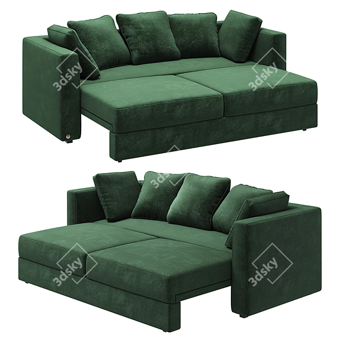 OM Rikkardo: Stylish Sofa by TANAGRA 3D model image 2