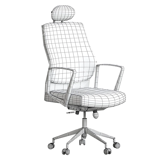 Ergonomic Office Chair: Ichiko 3D model image 6