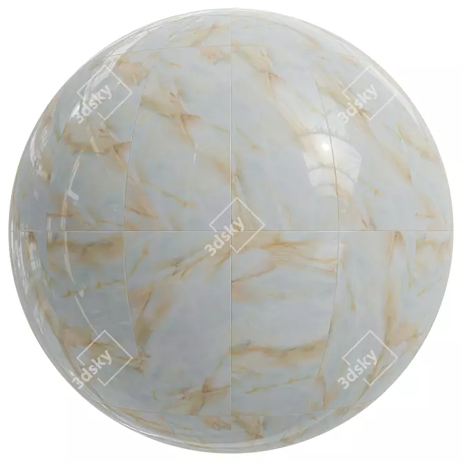 Elegant Fb97 Italian Onyx Marble 3D model image 3