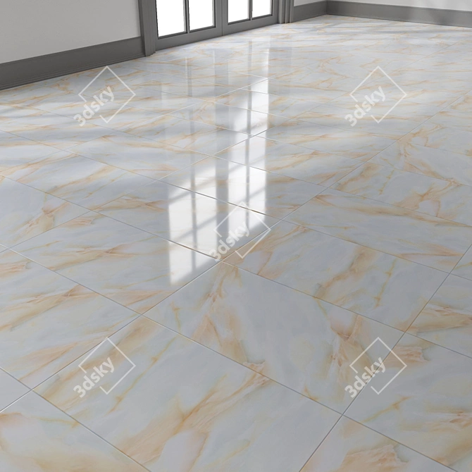 Elegant Fb97 Italian Onyx Marble 3D model image 4