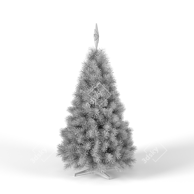 Animated Christmas Tree Set 3D model image 6