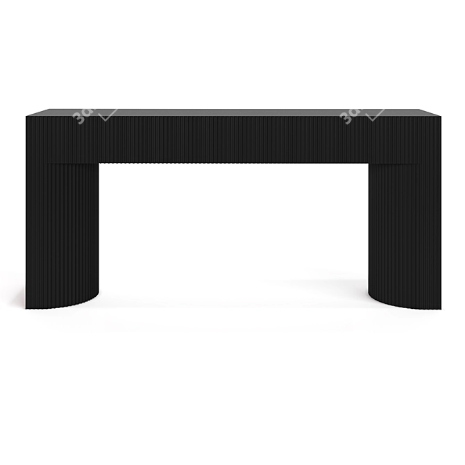 Lava Console Table - 8 Stunning Colors 3D model image 1