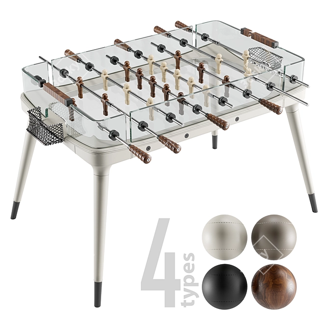 Elevate Your Game: Giorgetti Table Football 3D model image 1