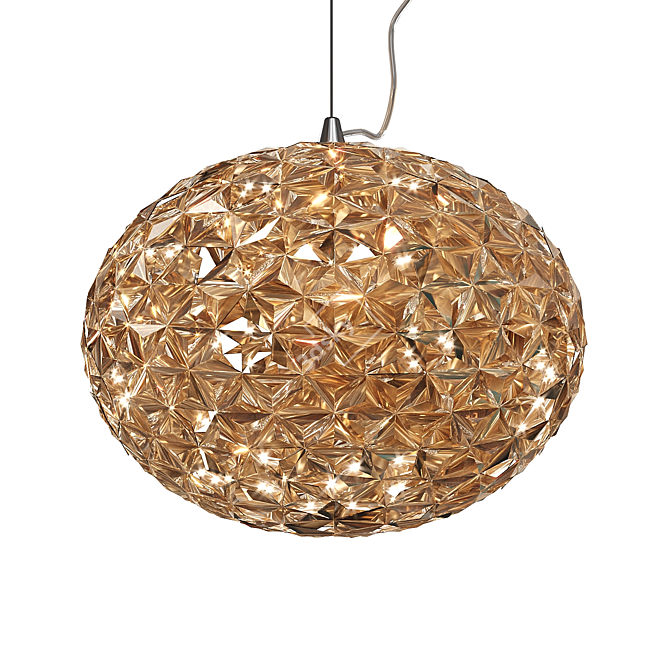 Elegant Filomena Pendant Light 3D model image 1