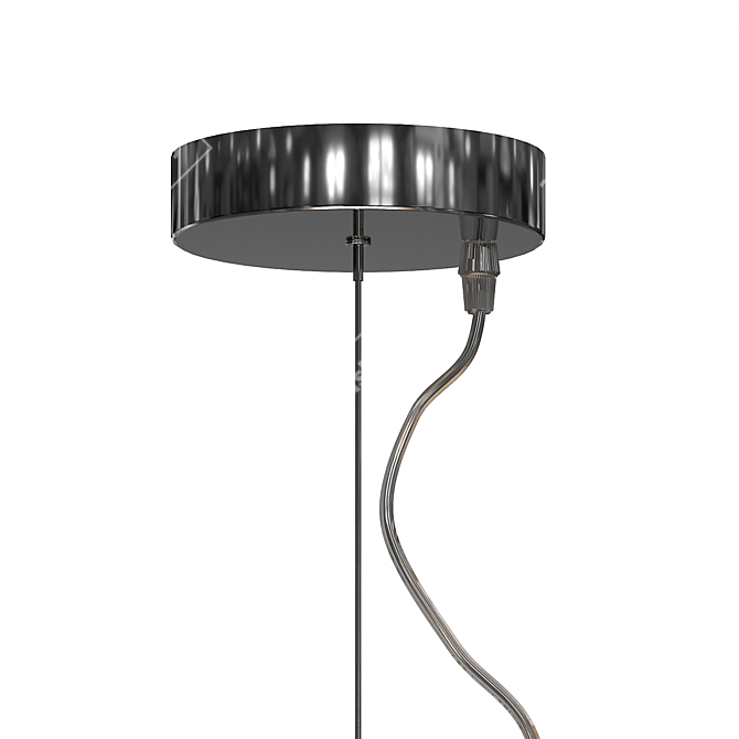 Elegant Filomena Pendant Light 3D model image 3