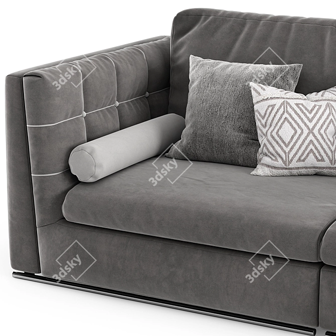 Modern Italian Sofa Get Back 3D model image 3