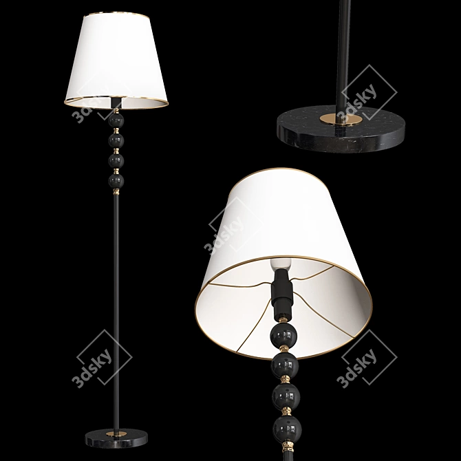 Elegant Rigel Eurosvet Floor Lamp 3D model image 2