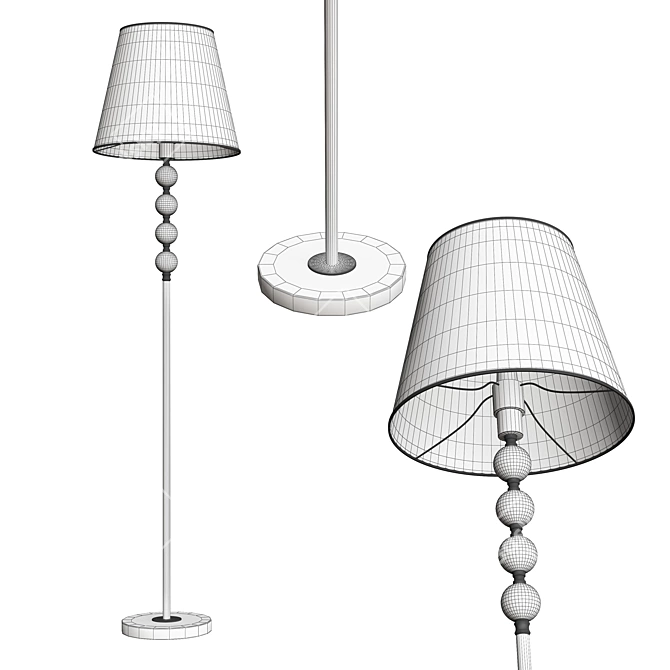 Elegant Rigel Eurosvet Floor Lamp 3D model image 3