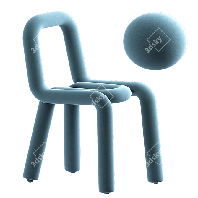  Bold Chair: Striking Design by Big-game 3D model image 2