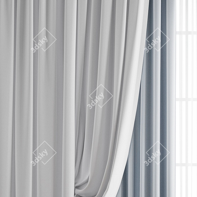 Polygon Curtain model - High-quality & versatile 3D model image 2