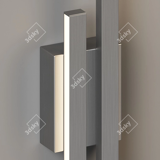 Idril LED Wall Sconce: Elegant and Versatile Lighting 3D model image 4