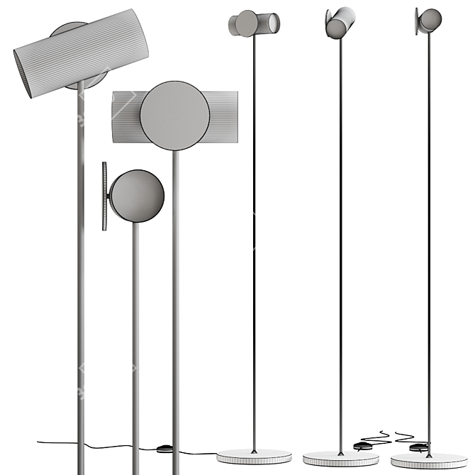 Blomus Stage: Modern Floor Lamp 3D model image 2