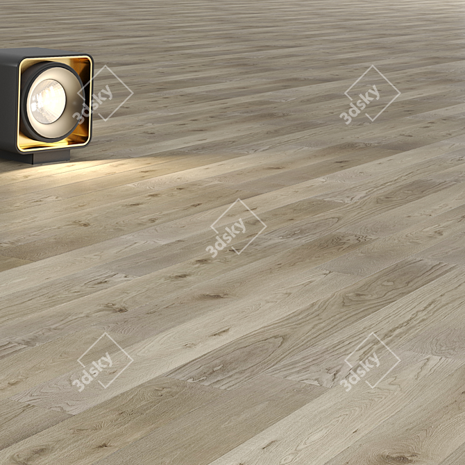 Seamless PBR Parquet Textures 3D model image 3