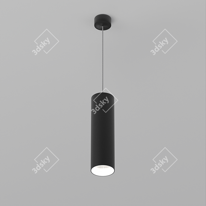 Modular Pendant Lamp: Simple Elegance for All Spaces 3D model image 5