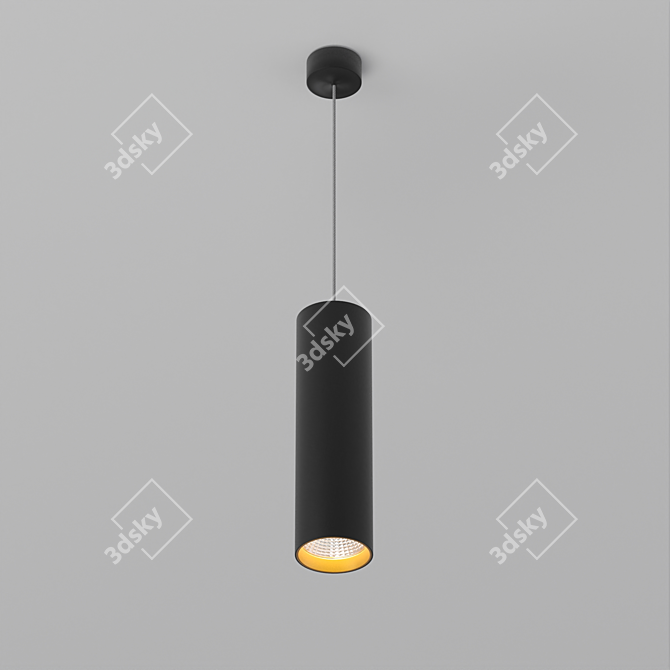 Modular Pendant Lamp: Simple Elegance for All Spaces 3D model image 6